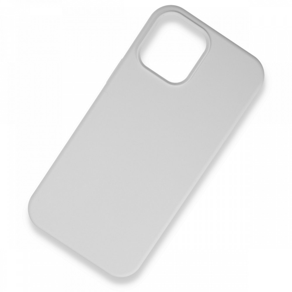 Newface iPhone 12 Pro Max Kılıf Lansman Legant Silikon - Beyaz
