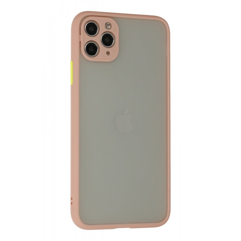 Newface iPhone 12 Pro Kılıf Montreal Silikon Kapak - Pembe