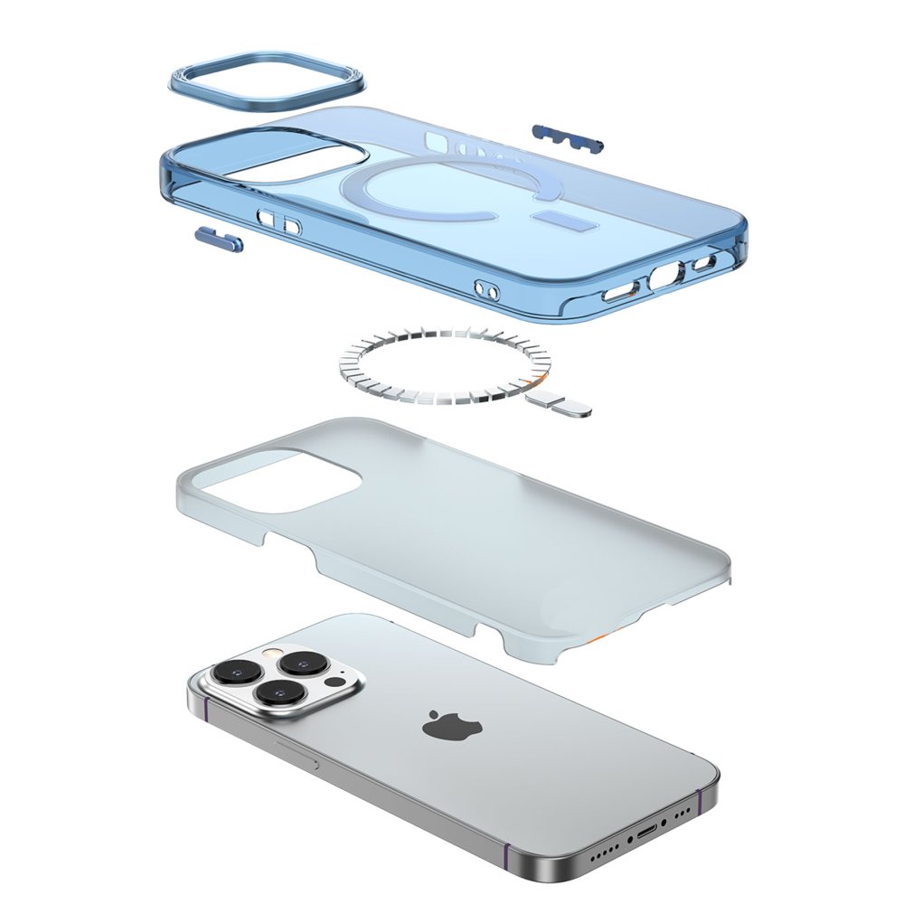Newface iPhone 12 Pro Kılıf Troy Magsafe Kapak - Pembe