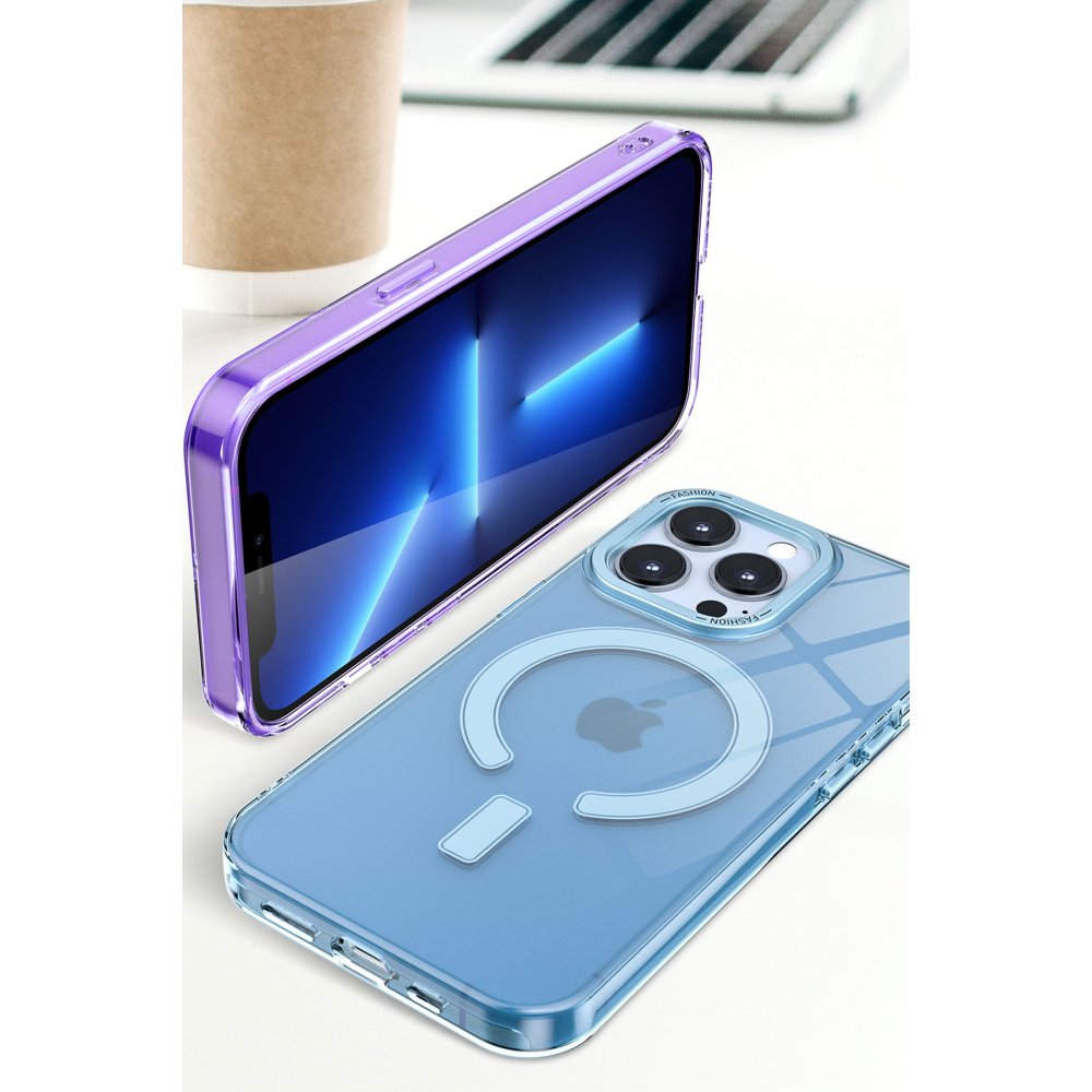 Newface iPhone 12 Pro Kılıf Troy Magsafe Kapak - Pembe