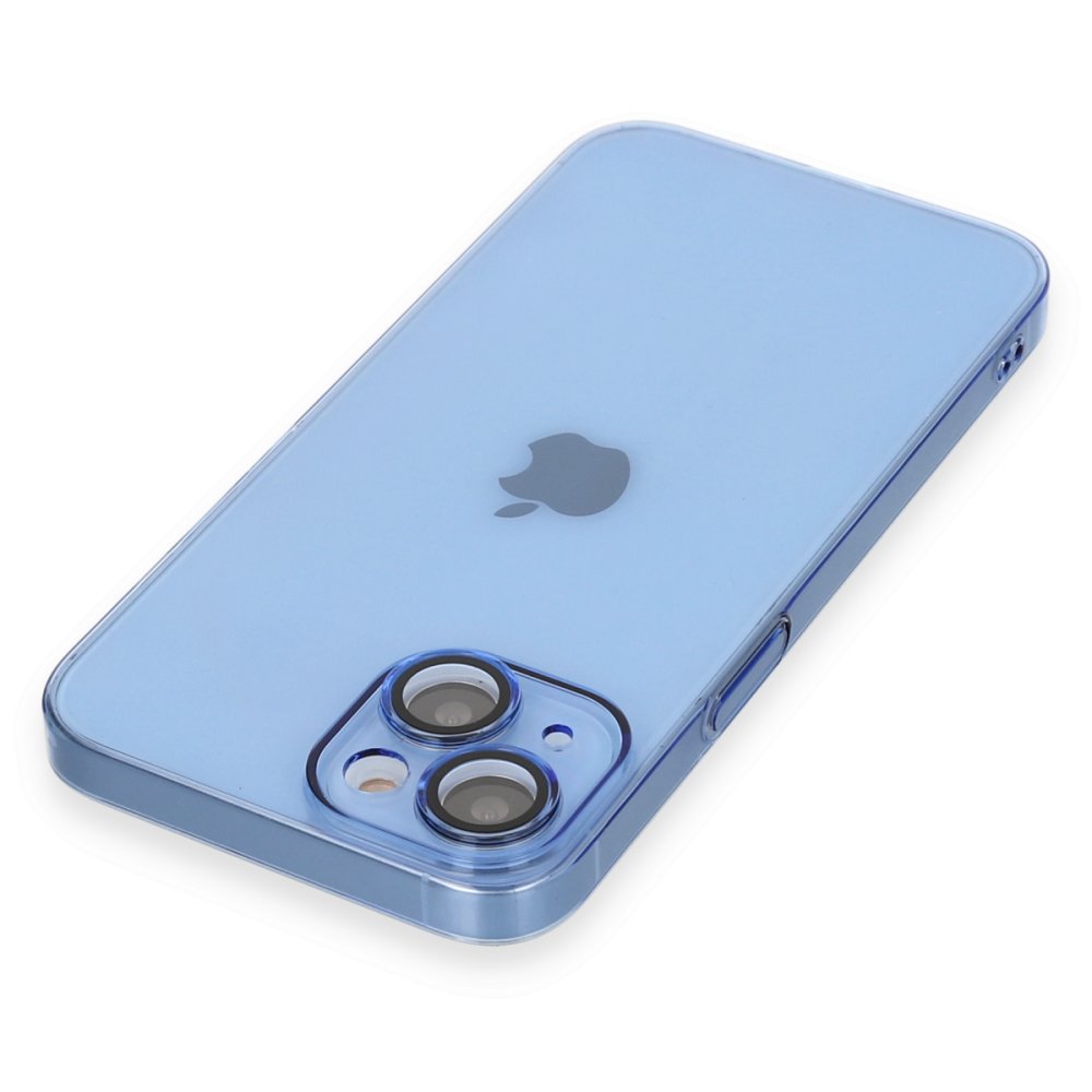 Newface iPhone 13 Kılıf Armada Lensli Kapak - Sierra Blue