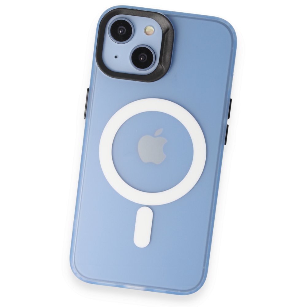 Joko iPhone 13 Kılıf Mateks Magsafe Kapak - Sierra Blue