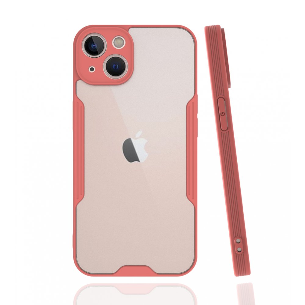 Newface iPhone 13 Kılıf Platin Silikon - Pembe