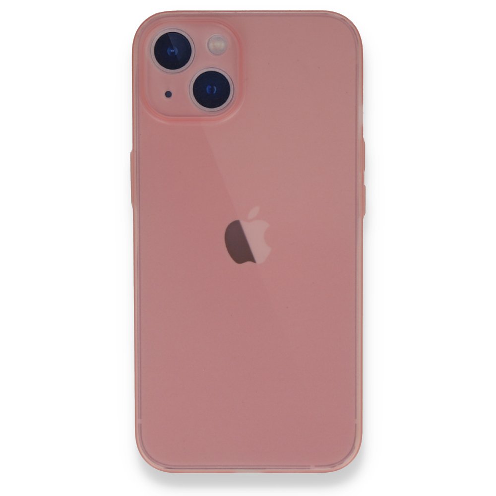 Newface iPhone 13 Kılıf PP Ultra İnce Kapak - Pembe