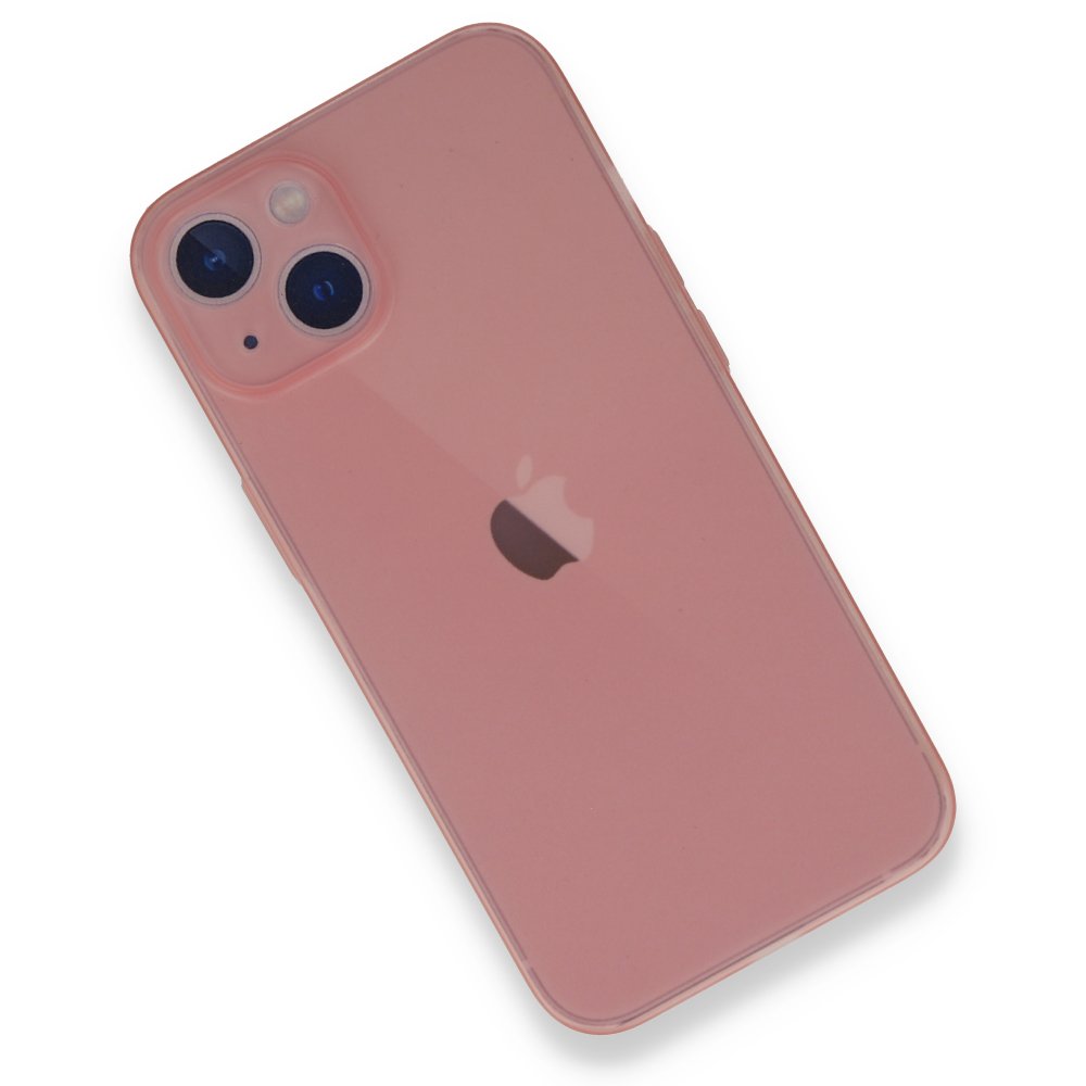 Newface iPhone 13 Kılıf PP Ultra İnce Kapak - Pembe