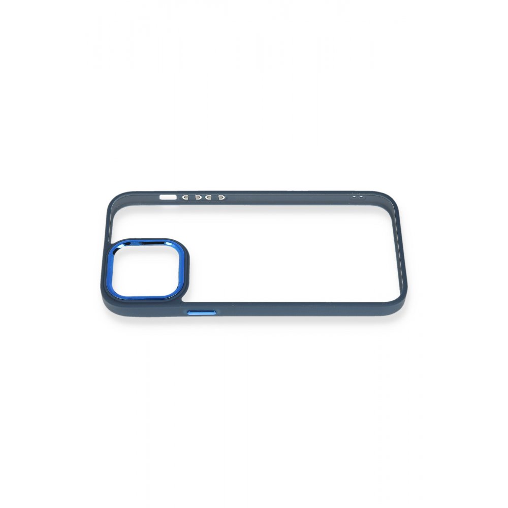 Newface iPhone 14 Pro Kılıf Dora Kapak - Mavi