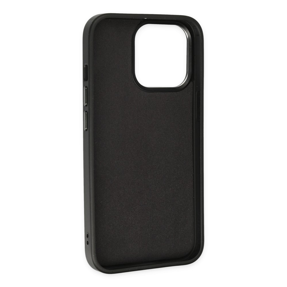Newface iPhone 13 Pro Kılıf King Kapak - Taba-Siyah