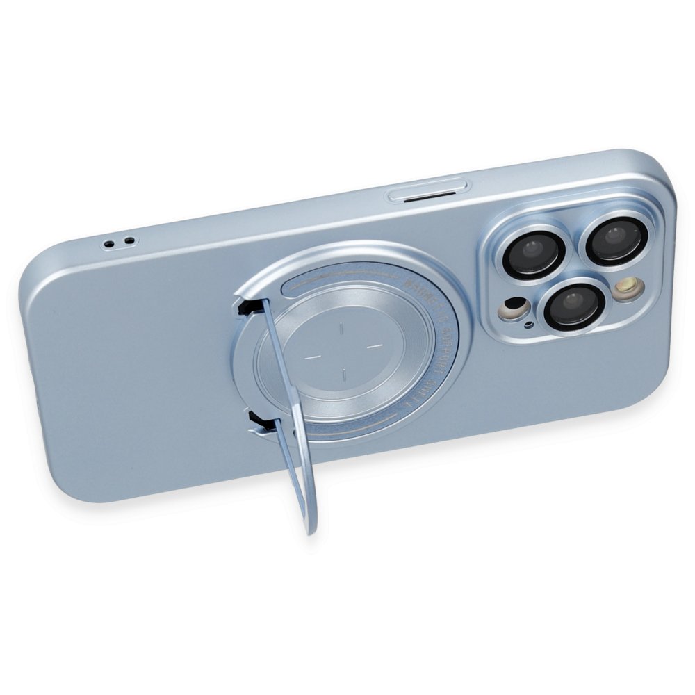 Newface iPhone 13 Pro Kılıf Lukka Magneticsafe Kapak - Sierra Blue