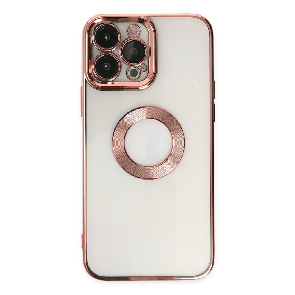 Newface iPhone 13 Pro Kılıf Slot Silikon - Rose Gold