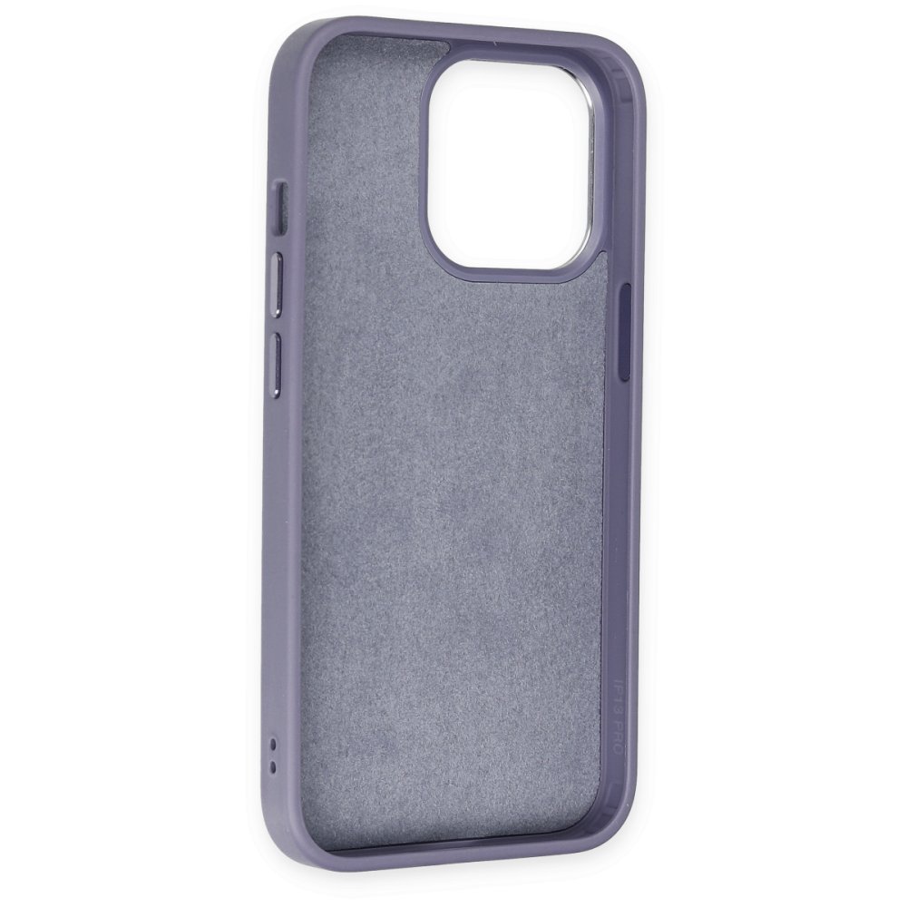 Newface iPhone 13 Pro Max Kılıf King Kapak - Lila-Mor