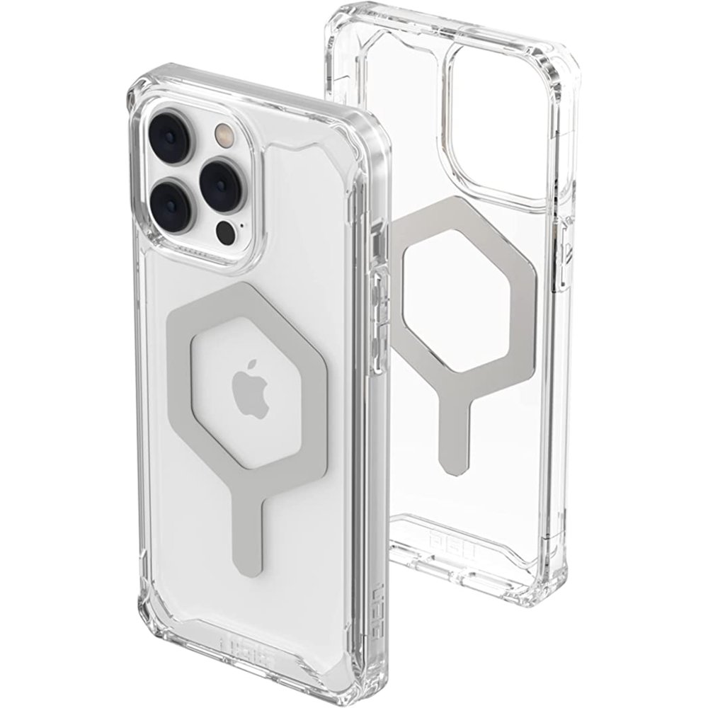 Newface iPhone 13 Pro Max Kılıf Uag Plyo Magneticsafe Silikon - Şeffaf