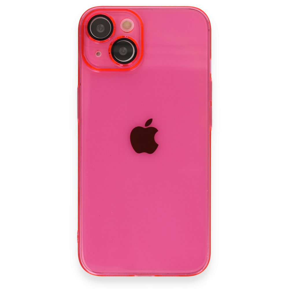 Newface iPhone 14 Kılıf Armada Lensli Kapak - Pembe