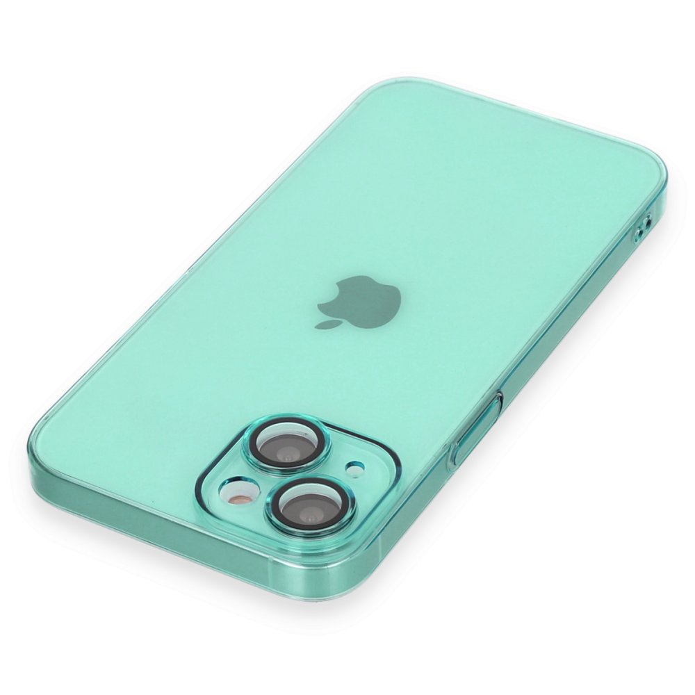 Newface iPhone 14 Kılıf Armada Lensli Kapak - Yeşil