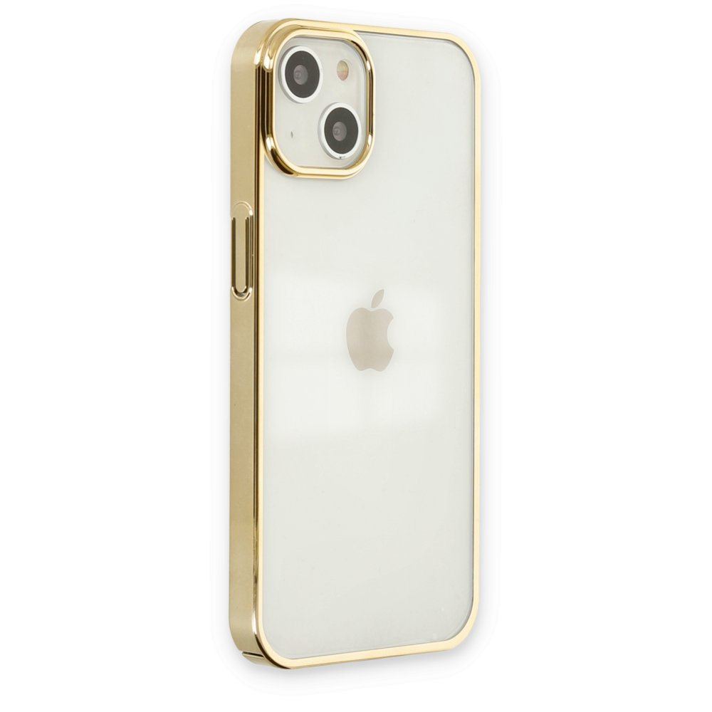 Newface iPhone 14 Kılıf Element Silikon - Gold