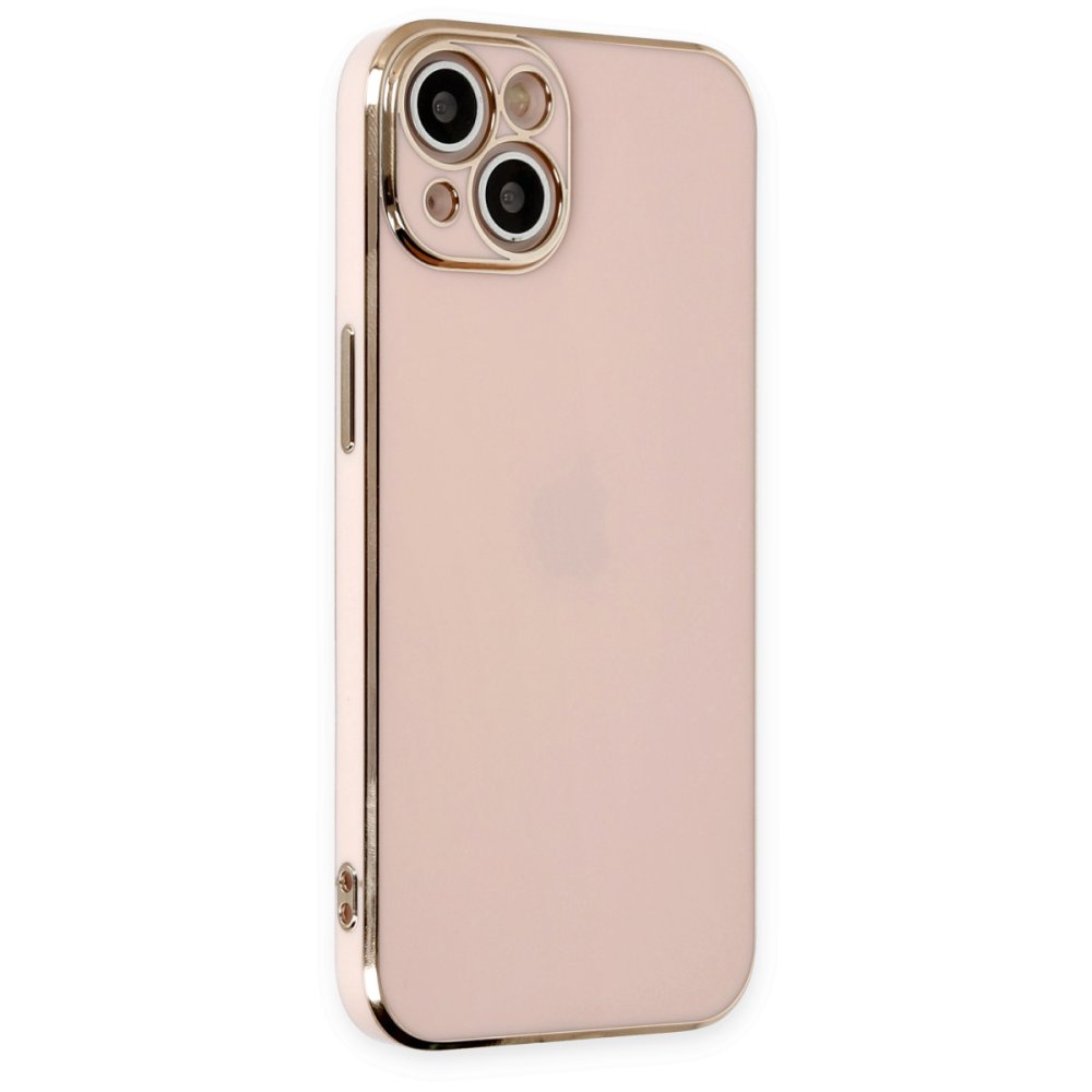 Newface iPhone 14 Kılıf Volet Silikon - Pembe