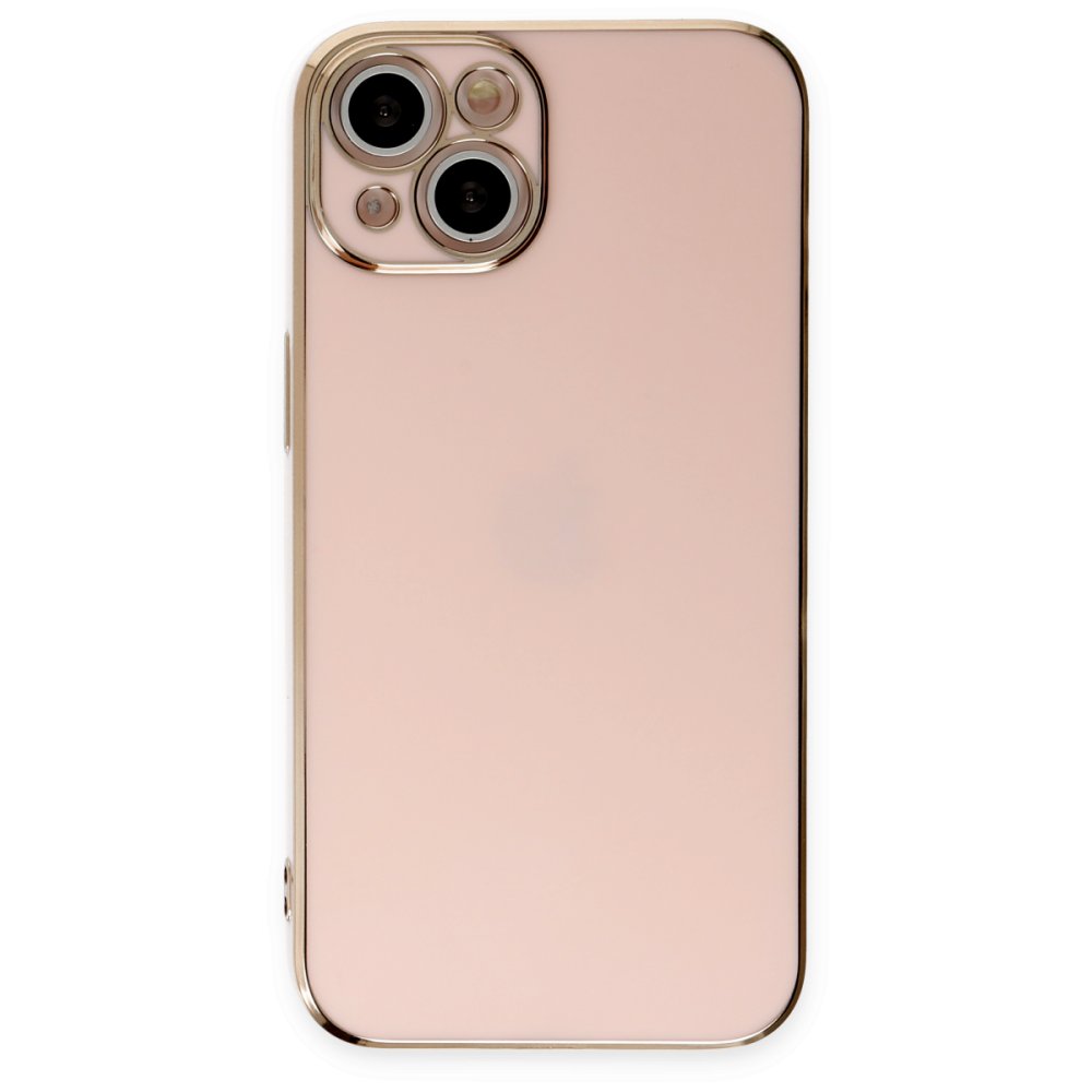 Newface iPhone 14 Kılıf Volet Silikon - Pembe