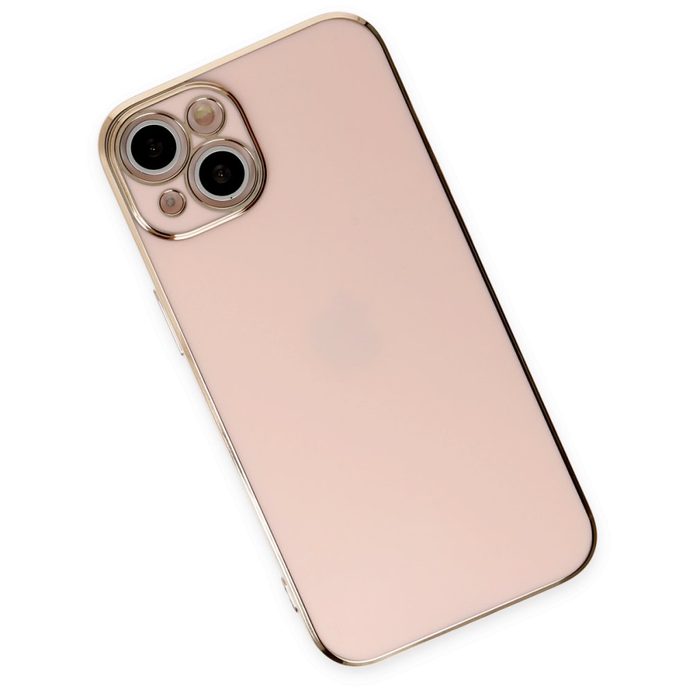 Newface iPhone 14 Kılıf Volet Silikon - Pembe