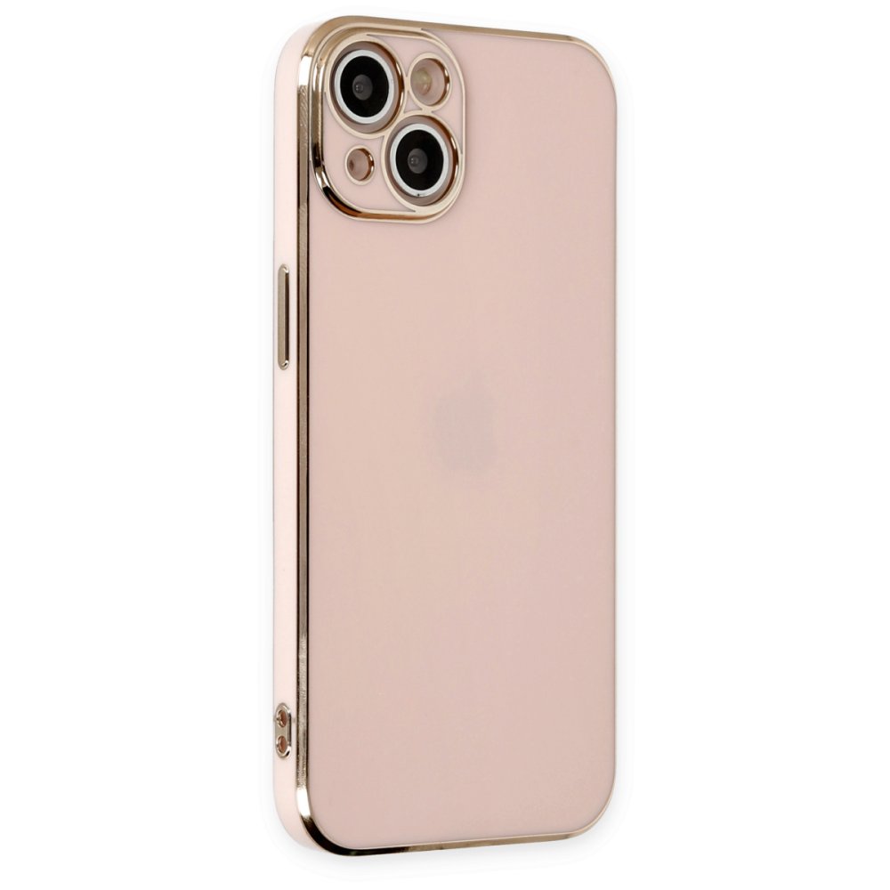 Newface iPhone 14 Plus Kılıf Volet Silikon - Pembe