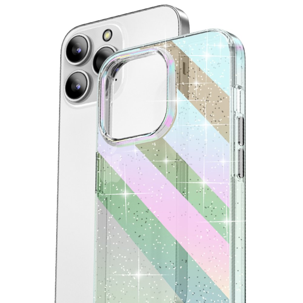 Newface iPhone 14 Pro Kılıf Aero Shine Kapak - Siyah