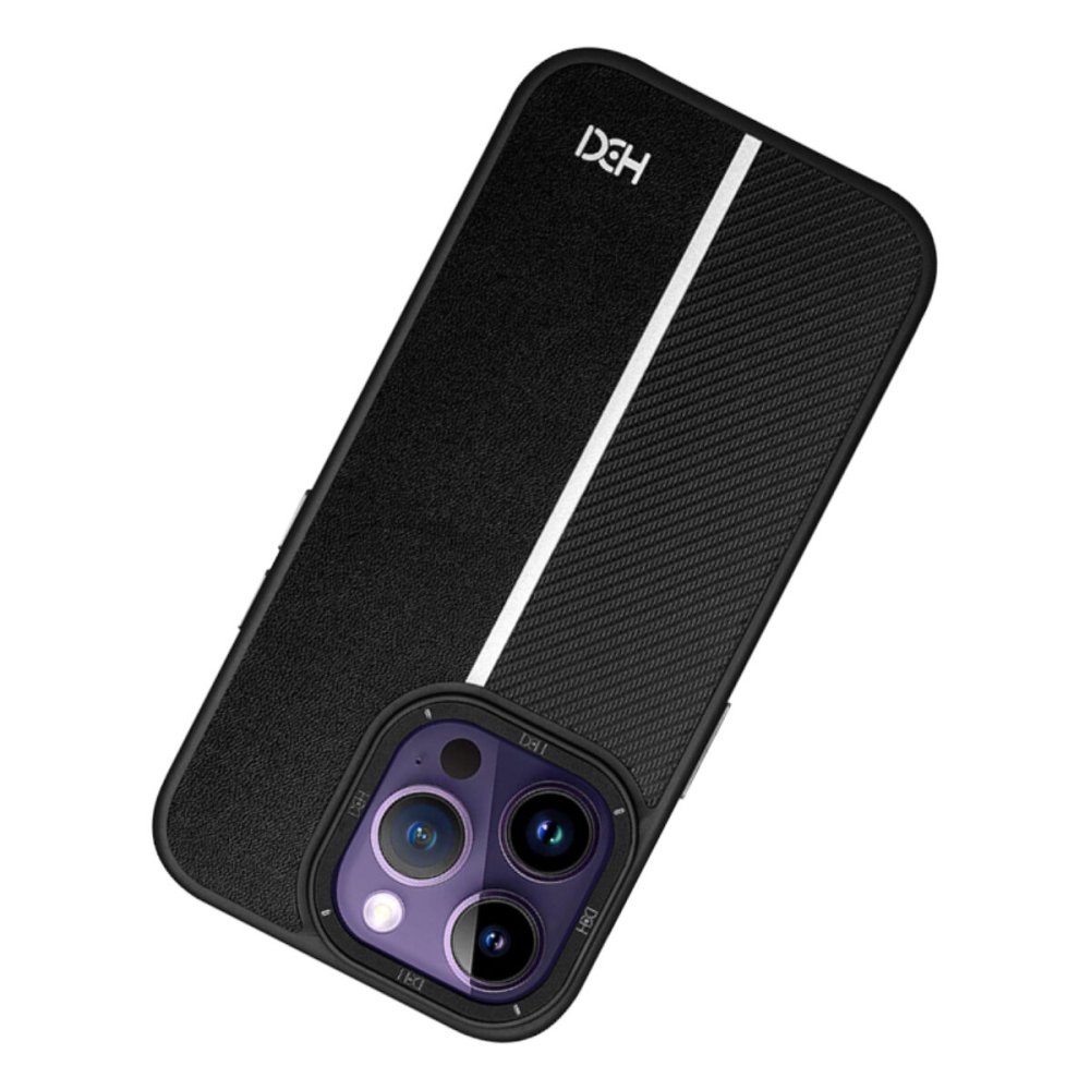 HDD iPhone 14 Pro Kılıf HBC-155 Lizbon Kapak - Siyah