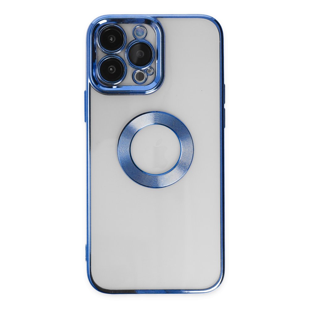 Newface iPhone 14 Pro Kılıf Slot Silikon - Mavi