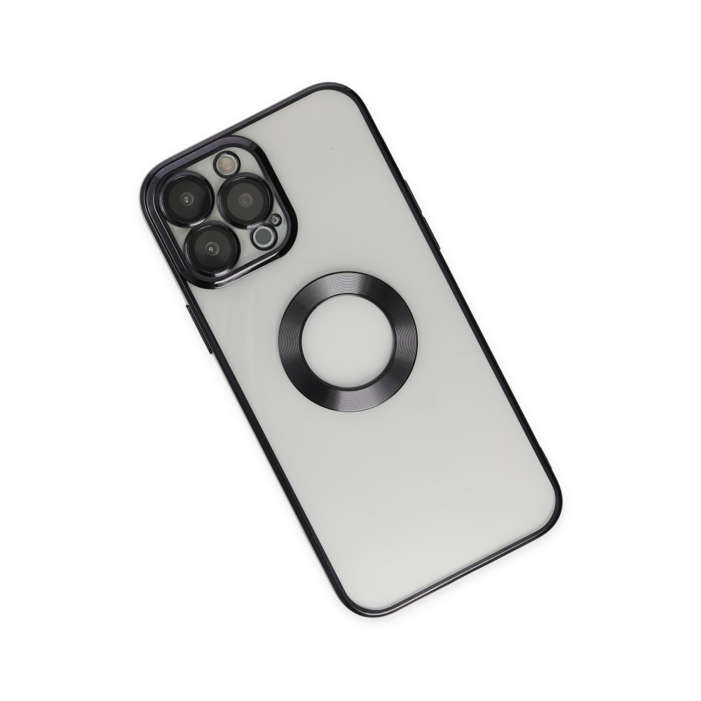 Newface iPhone 14 Pro Kılıf Slot Silikon - Siyah