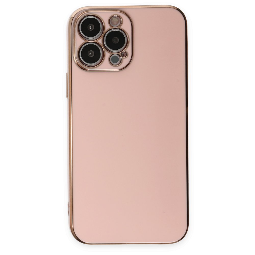 Newface iPhone 14 Pro Kılıf Volet Silikon - Pembe