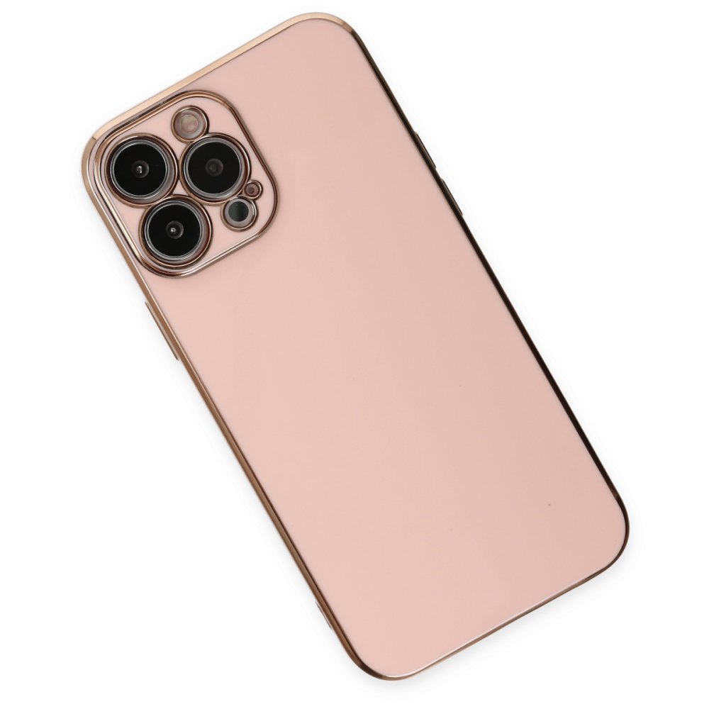 Newface iPhone 14 Pro Kılıf Volet Silikon - Pembe