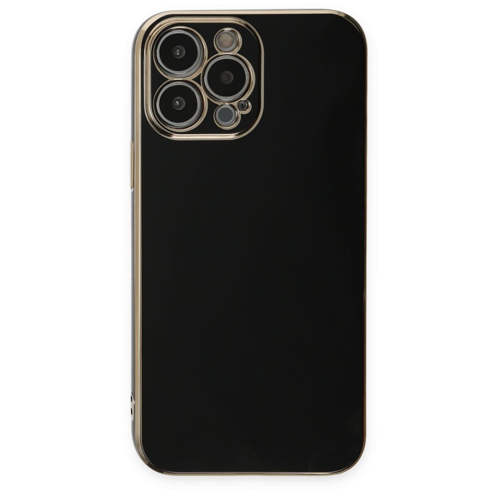 Newface iPhone 14 Pro Kılıf Volet Silikon - Siyah