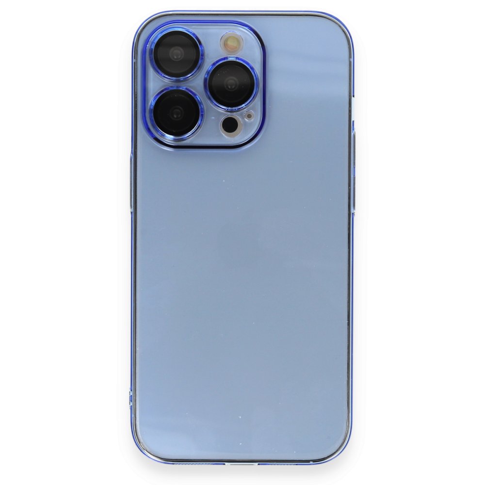 Newface iPhone 14 Pro Max Kılıf Armada Lensli Kapak - Sierra Blue