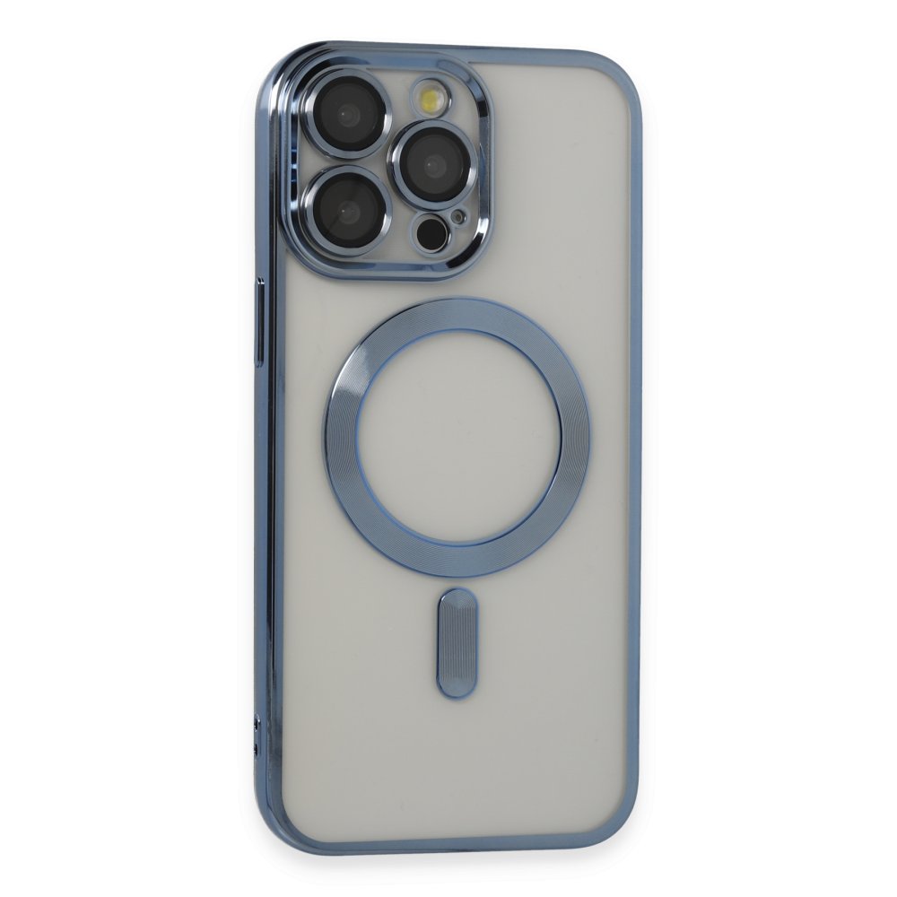 Newface iPhone 14 Pro Max Kılıf Kross Magneticsafe Kapak - Sierra Blue