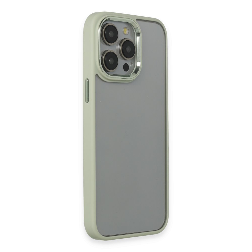 Newface iPhone 14 Pro Max Kılıf Power Silikon - Yeşil