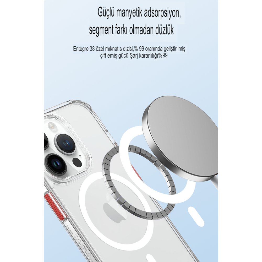 Joko iPhone 14 Pro Max Kılıf Ramos Magsafe Kapak - Siyah