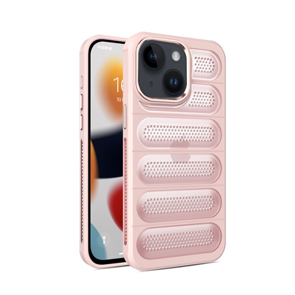 Newface iPhone 15 Kılıf Airmax Silikon Kapak - Pembe