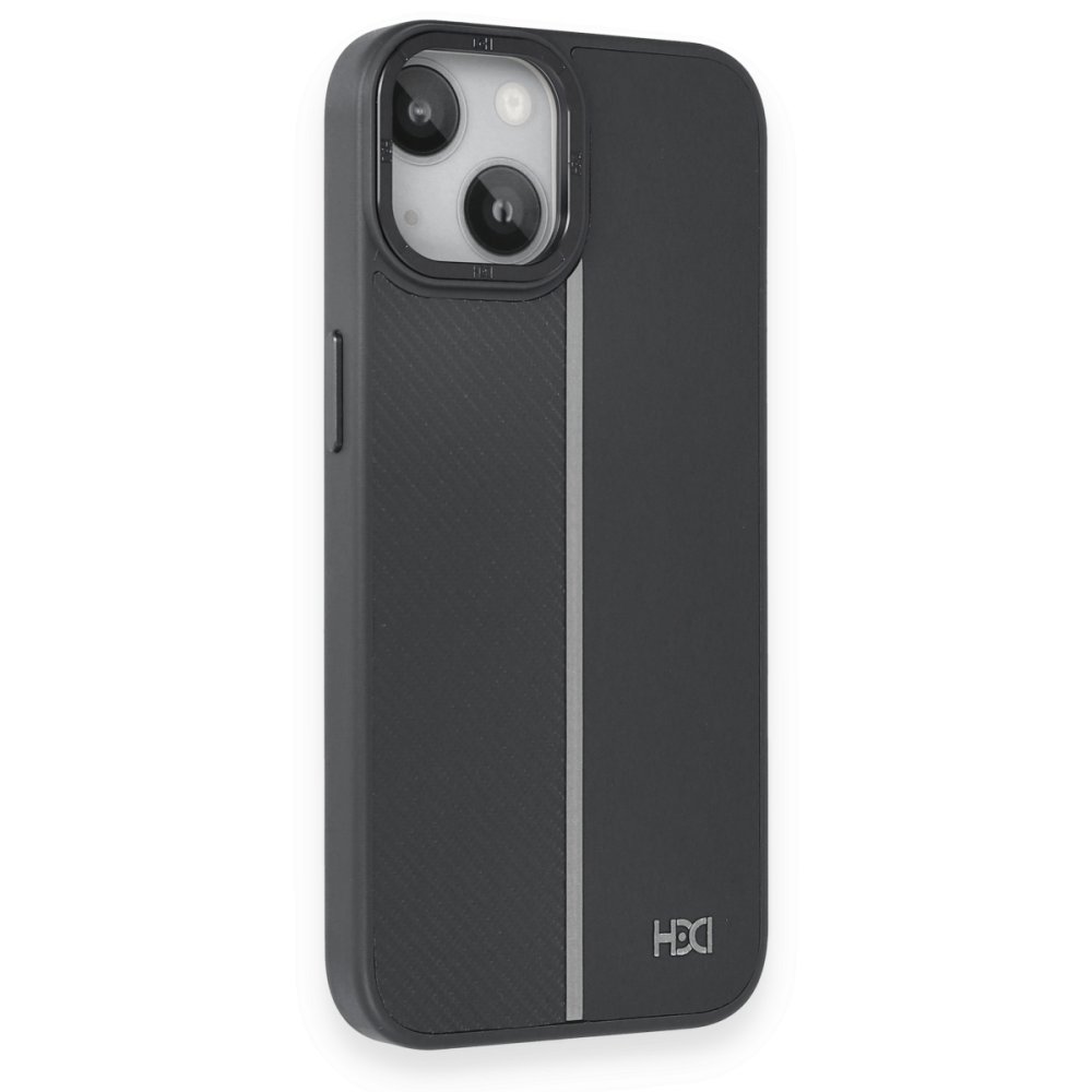 HDD iPhone 15 Kılıf HBC-155 Lizbon Kapak - Siyah