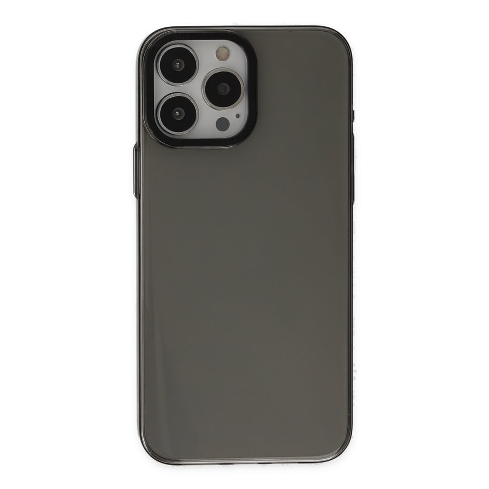 Newface iPhone 15 Pro Kılıf Anka PC Magneticsafe Sert Metal Kapak - Siyah