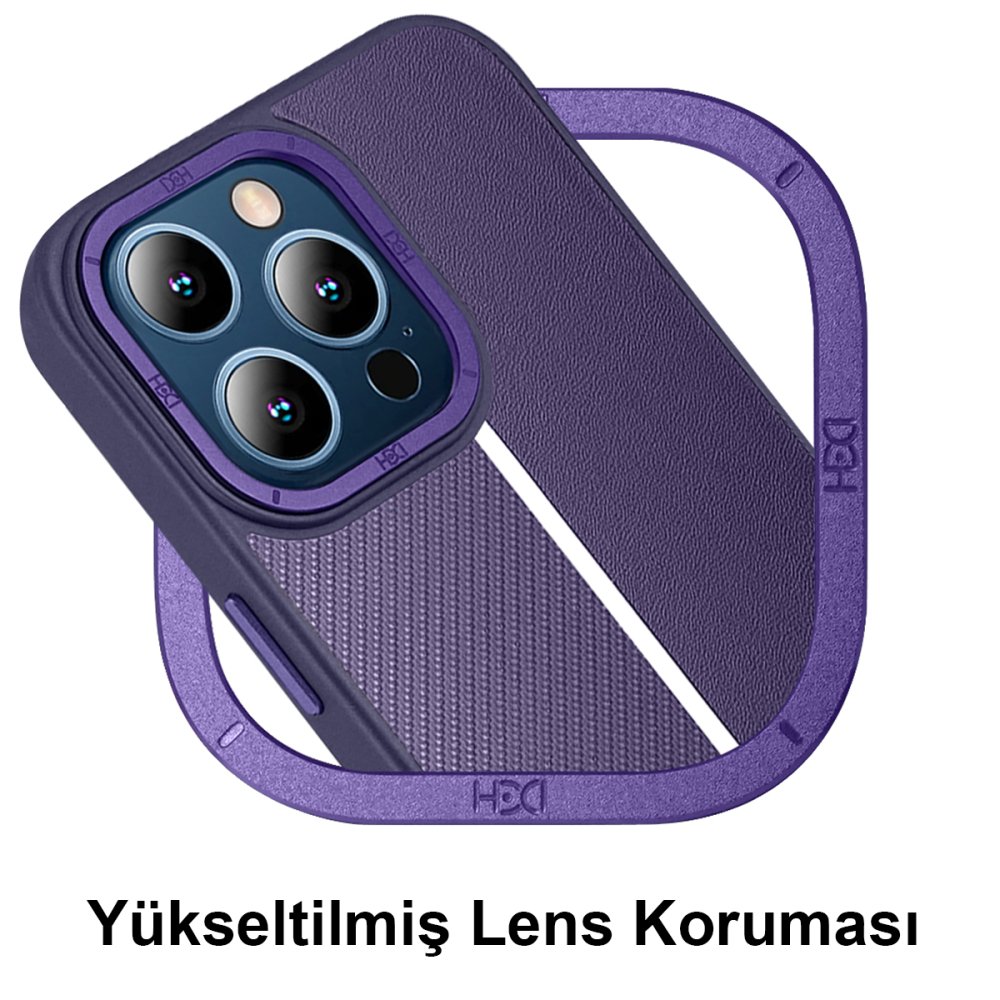 HDD iPhone 15 Pro Kılıf HBC-155 Lizbon Kapak - Lacivert