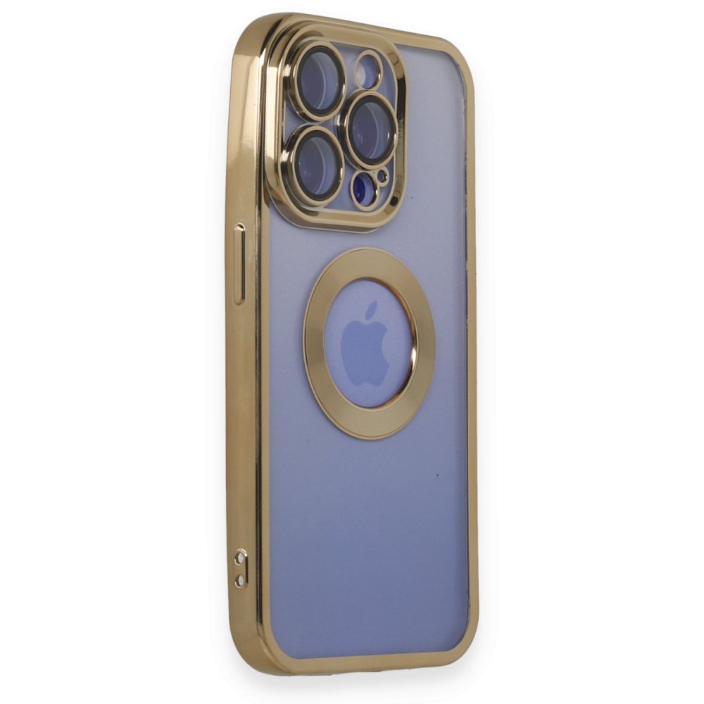 Newface iPhone 15 Pro Kılıf Slot Silikon - Gold