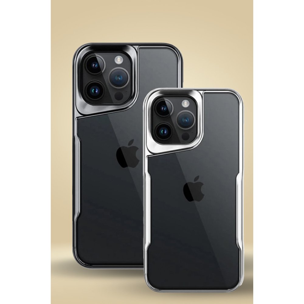 Newface iPhone 16 Kılıf Boyi Silikon Kapak - Gümüş