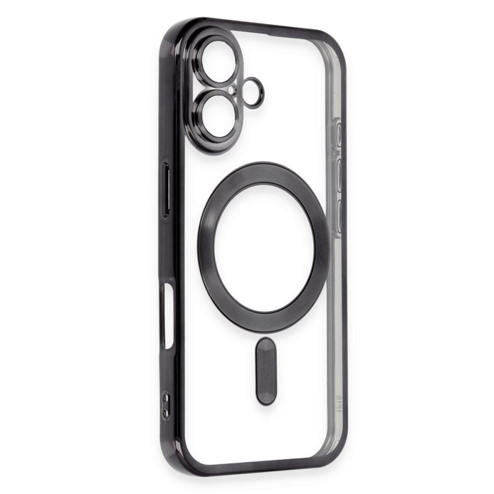 Newface iPhone 16 Kılıf Kross Magneticsafe Kapak - Mavi