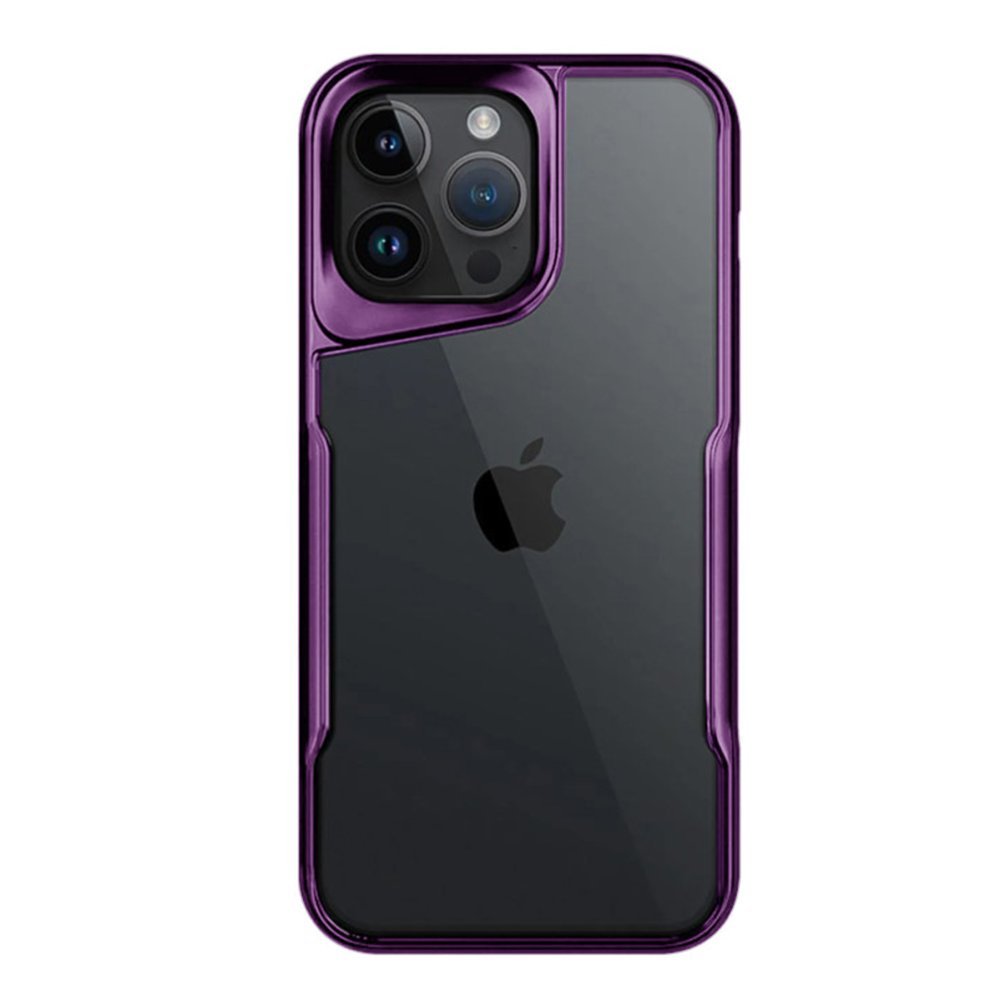 Newface iPhone 16 Pro Kılıf Boyi Silikon Kapak - Derin Mor