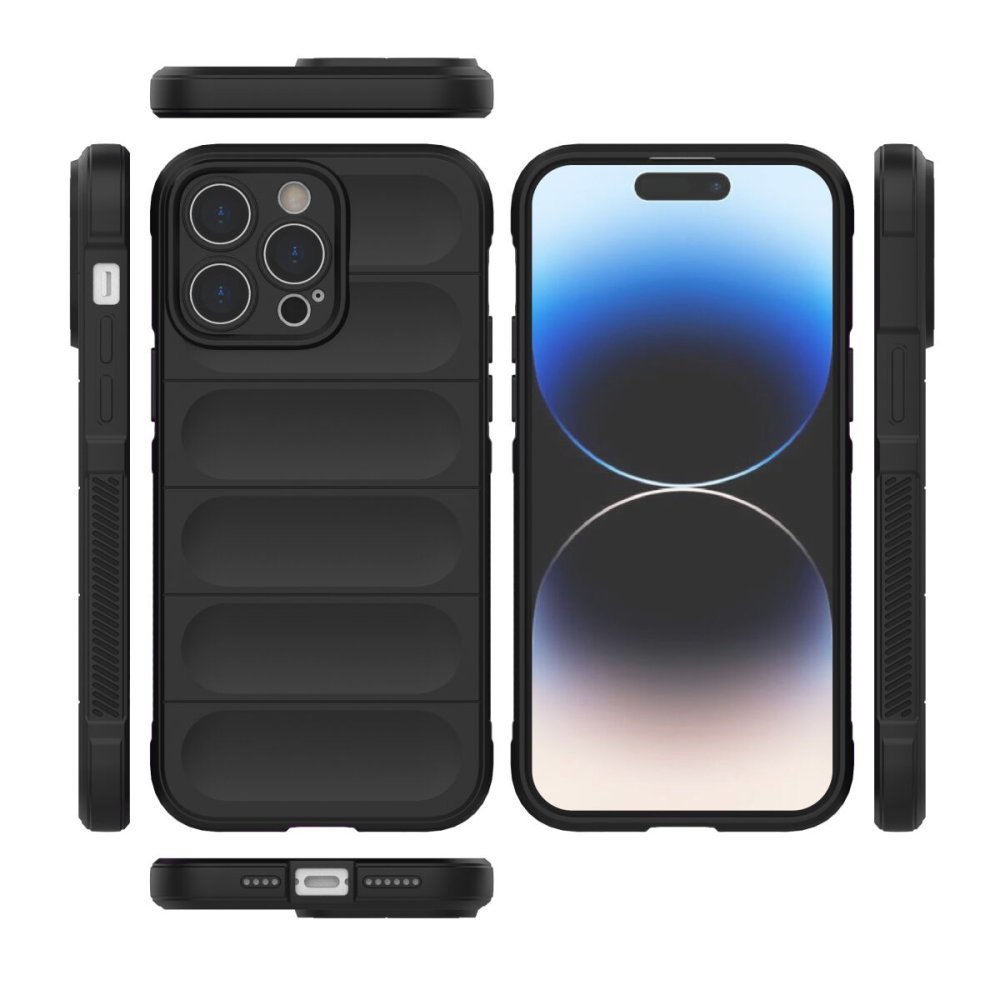 Newface iPhone 16 Pro Max Kılıf Optimum Silikon - Siyah