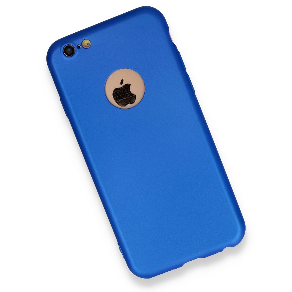 Newface iPhone 6 Kılıf First Silikon - Mavi