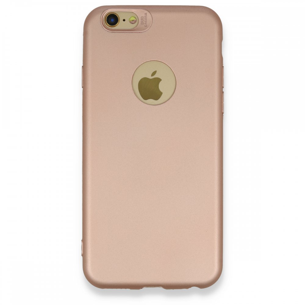 Newface iPhone 6 Kılıf First Silikon - Rose Gold