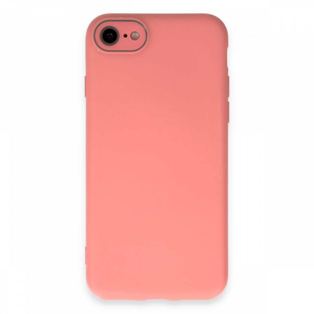 Newface iPhone 7 Kılıf Lansman Glass Kapak - Pembe