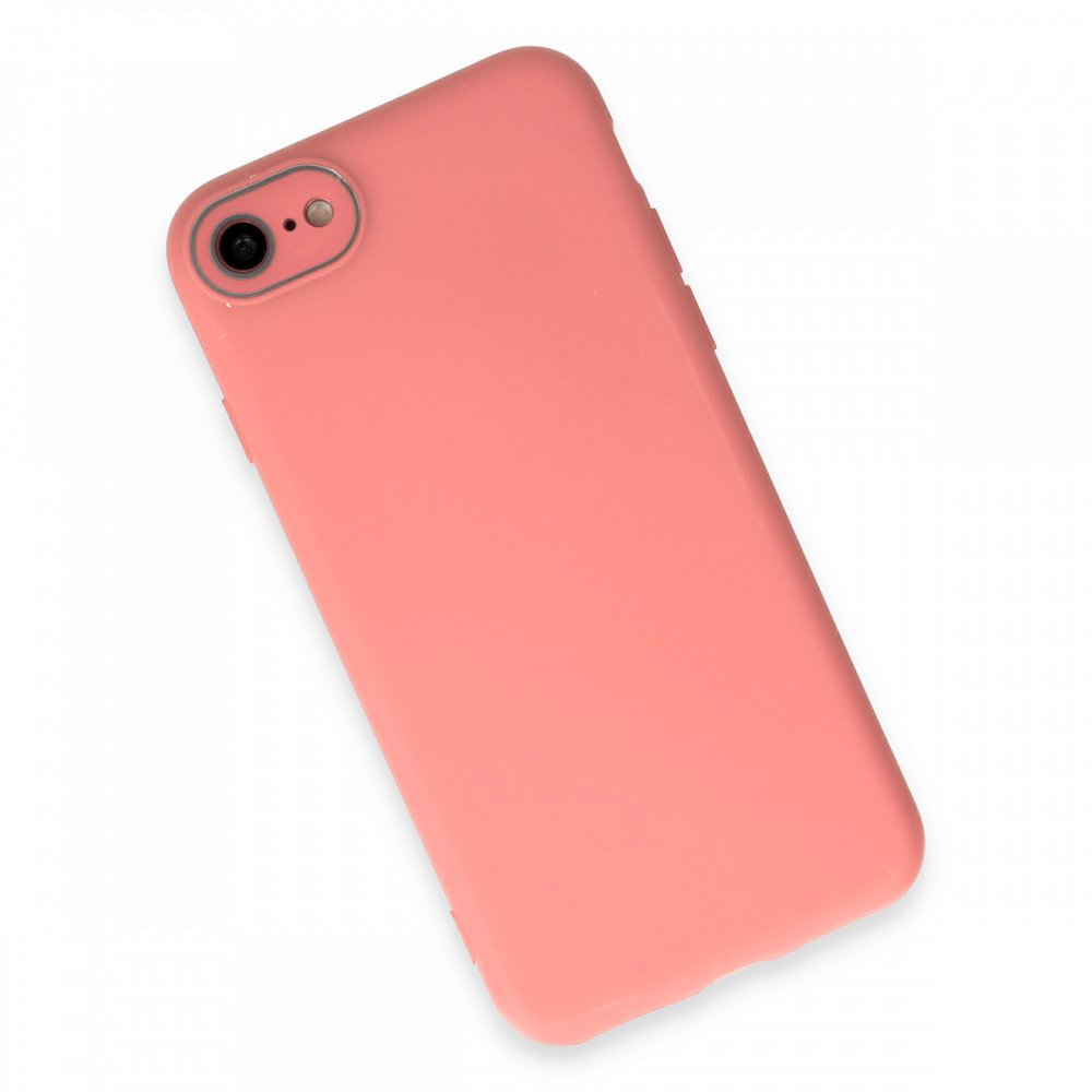 Newface iPhone 7 Kılıf Lansman Glass Kapak - Pembe