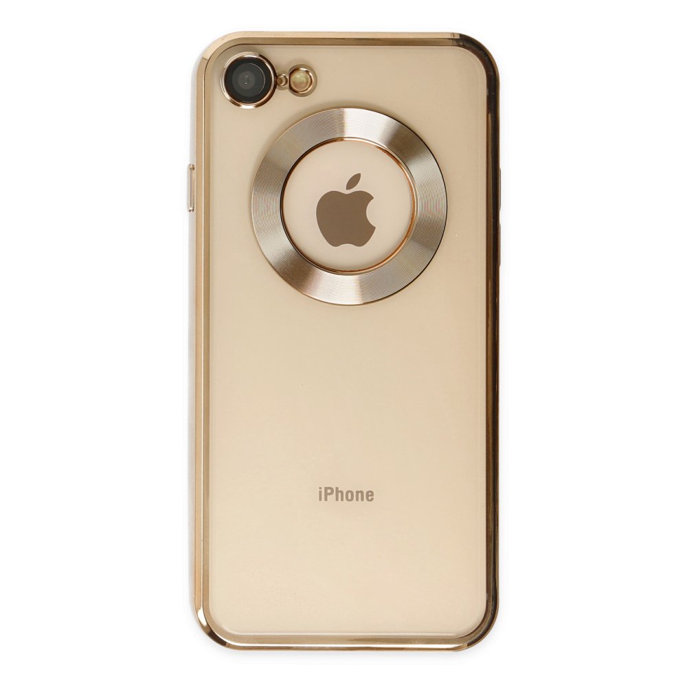 Newface iPhone 7 Kılıf Slot Silikon - Gold