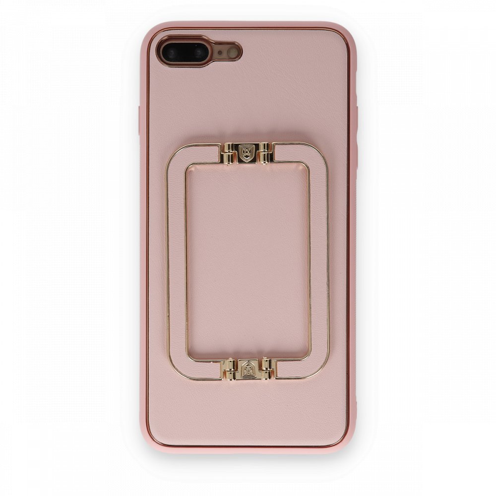 Newface iPhone 7 Plus Kılıf Coco Elit Kapak - Pembe