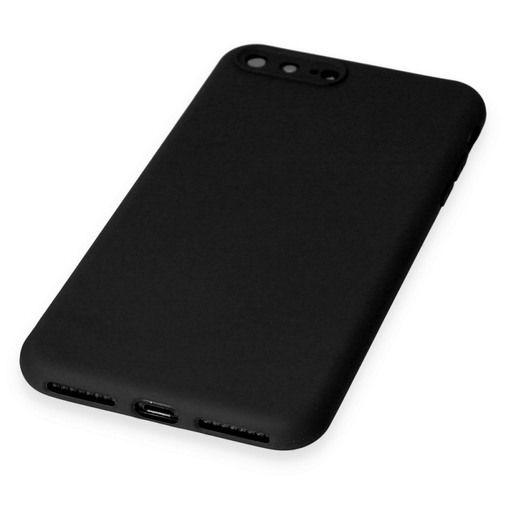 Newface iPhone 7 Plus Kılıf First Silikon - Siyah