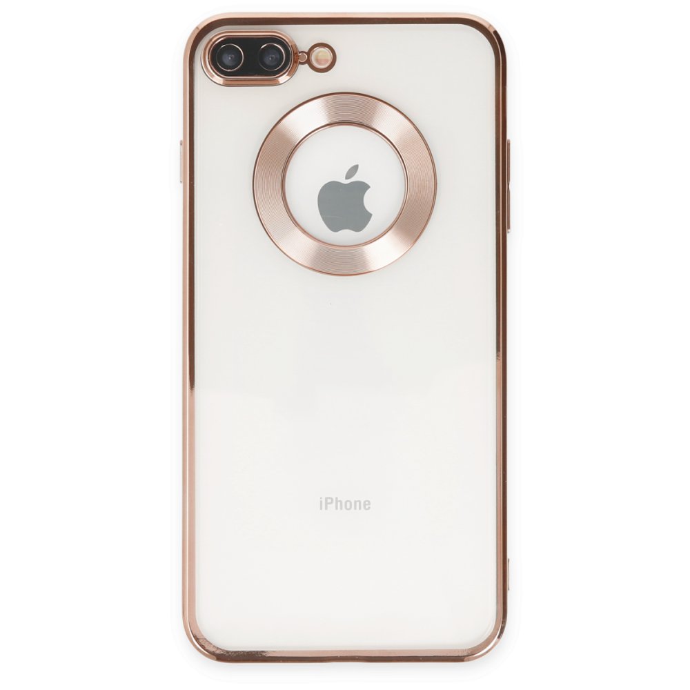 Newface iPhone 7 Plus Kılıf Slot Silikon - Rose Gold